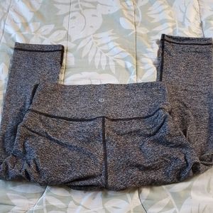 Lululemon Wunderunder High Rise Crop leggings